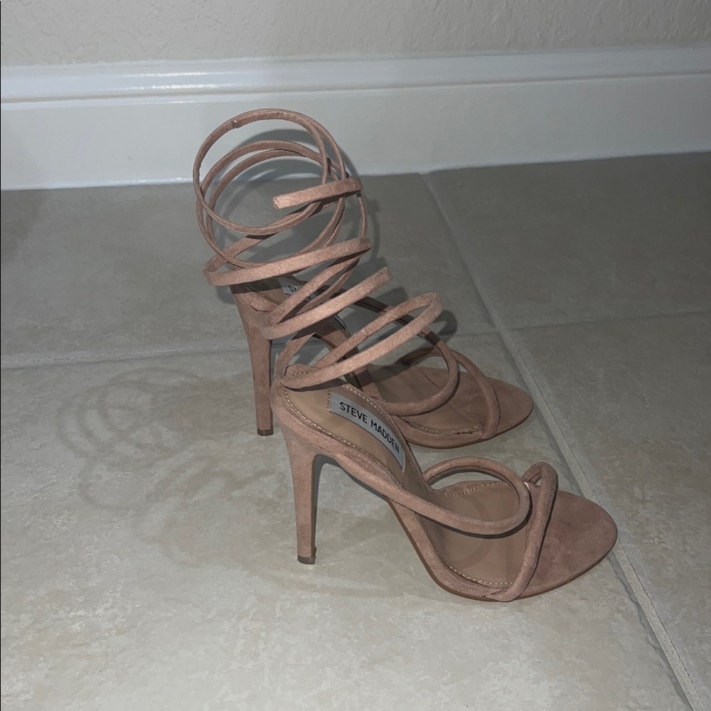 🌸Steve Madden Tiffany natural spiral Heels size 7 NEW 🌸 - Picture 10 of 13